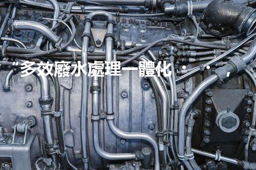 “多效廢水處理一體化，綠色環(huán)保新篇章！”